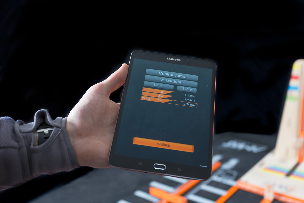 Fase 4-Tablet mostrando Leaderboard